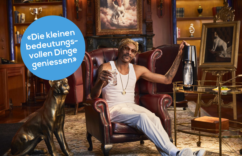 Hip-Hop-Legende Snoop Dogg feiert Weihnachten mit SodaStream